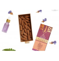 Hand Dipped Backflow Cones - Lavender (20 Pcs)